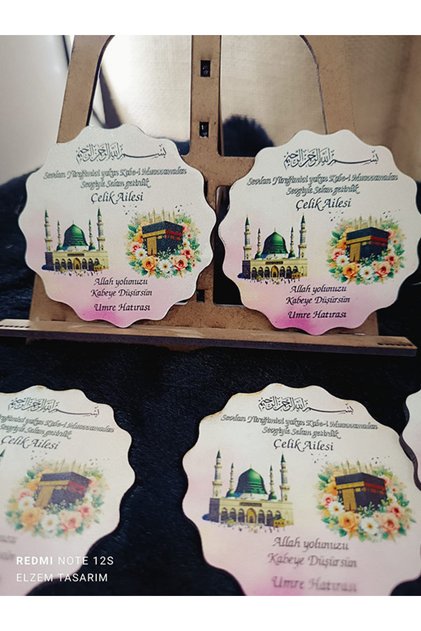 20 Adet Umre Hac Hediyelik Magnetler