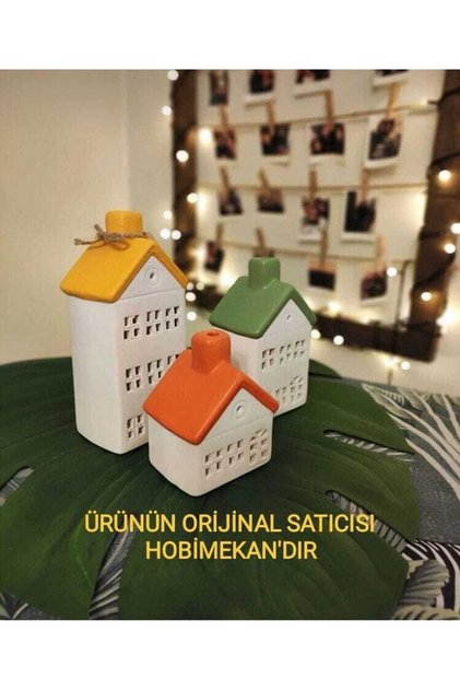 Seramik Ev Mumluk Obje Biblo