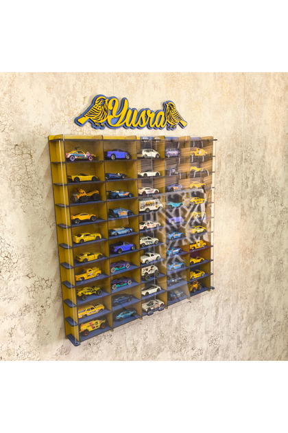 ポポページ GOOD SIGN Pleksi Kapaklı 1/64 Ölçek 50Araçlık Hotwheels Matchbox