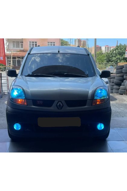 Renault Kangoo 2008-2019 Buz Mavi Led Xenon Sis Farı - Sadece Buz mavi H11