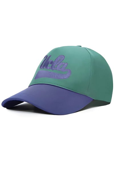 Șapcă de baseball MAYER verde, brodată - Șapcă unisex