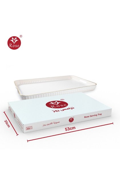 MR-345-Rose Tea and Coffee Serving Tray