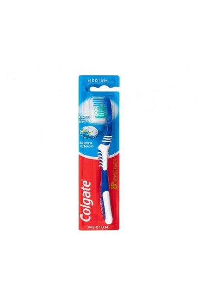 T.b Extra Clean--med T/b (022558) --- Colgate Extra Clean Medium Toothbrush