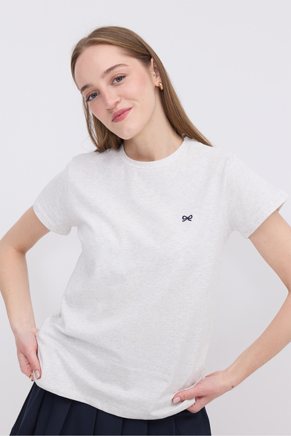 Addax Kurdele İşlemeli T-shirt P1717 - Fiyatı, Yorumları