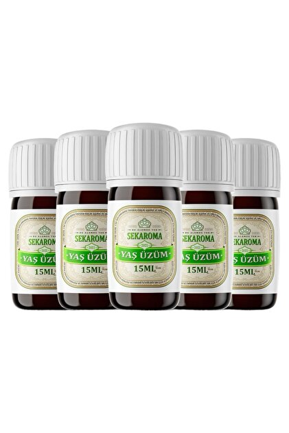 Sek Aroma Tekirdağ Yaş Üzüm Aroması 5x15ml - Fiyatı, Yorumları