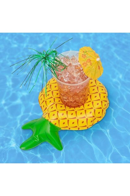 Pineapple Cup Holder - Drink Passion - Swim Sea Coasters Inflatable and Yogurt Holder