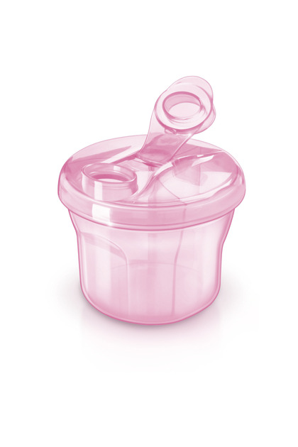 Milk Powder Dispenser – Pink – Formula Container, Travel Friendly, Bpa Free, 0m