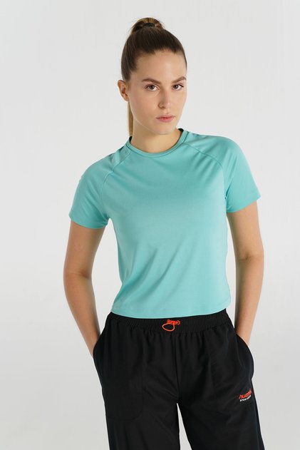 TRICOU VALERY CROP CU MÂNECĂ SCURTĂ