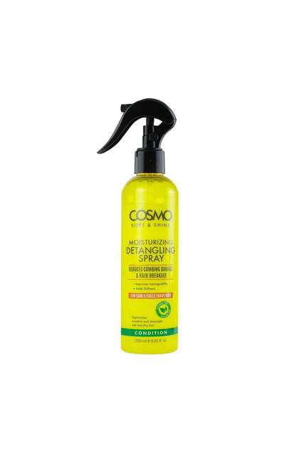 Soft & Shine Moisturizing Detangling Spray 250ml for Curly, Coily, Wavy Hair Moisture and Detangles