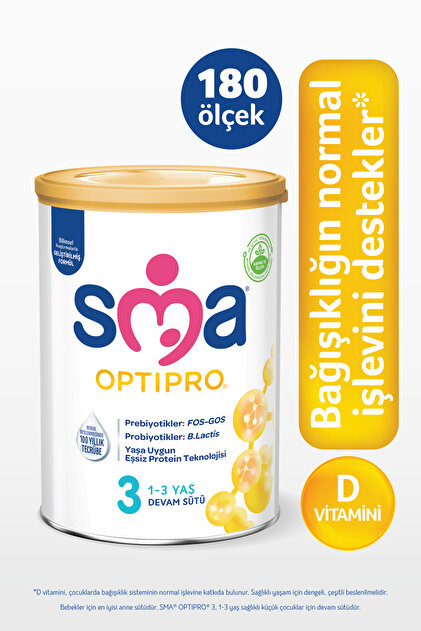 SMA 3 Optipro Probiyotik Devam Sütü 800 gr X 6 Adet - Fiyatı