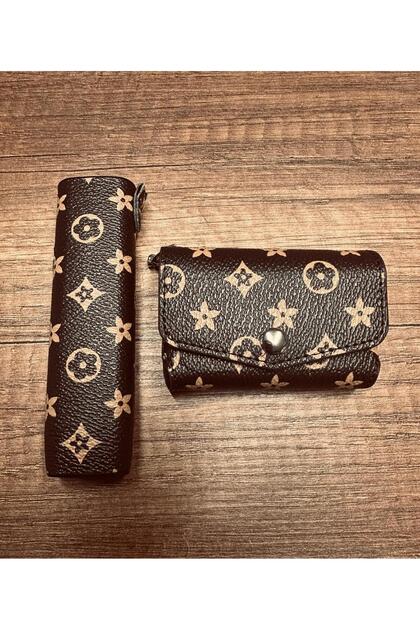 Louis Vuitton iQOSイルマワンケースセット（新型） Zigver Iqos Iluma One Tam Set Çantalı Kılıf Lv Desenli - Fiyatı