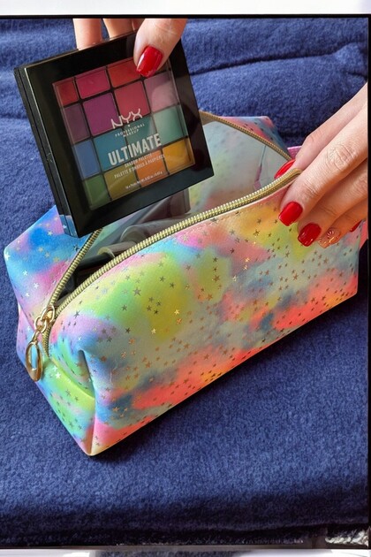 Stars Large Size Star Printed Daily Makeup Bag Practical Multifunctional Cosmetic Organizer