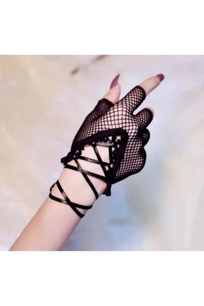 Gothic, Lolita Style, Punk Gloves