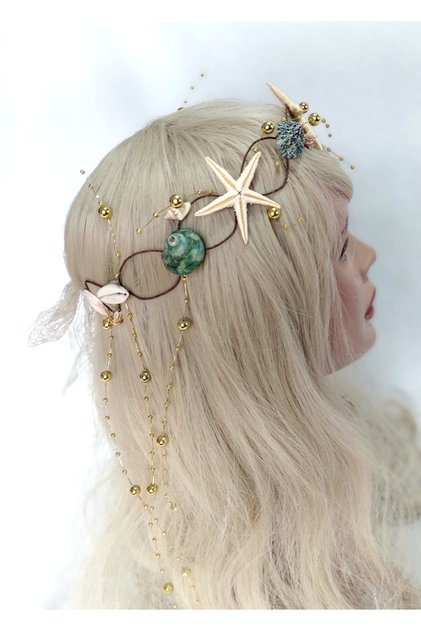 Starfish - Seashell - Bride - Bridesmaid - Maternity - Outdoor Shooting Crowns