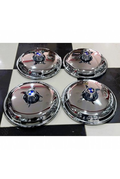 TRANSİT TEK TEKER -JUMBO-SPRİNTER-GRAFTER 16'' İNÇ NİKEL JANT KAPAĞI 4 ADET (MSTNG .F.)