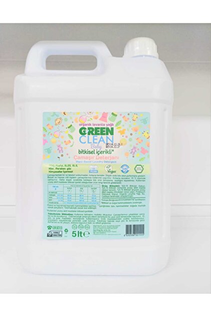 Baby Bitkisel Lavanta Yağlı Çamaşır Deterjanı 5000 ml