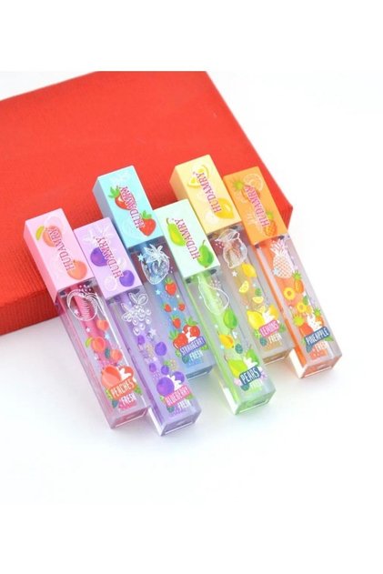 4 lü Dudak Nemlendirici Ve Parlatıcı Meyveli Set LİP GLOSS