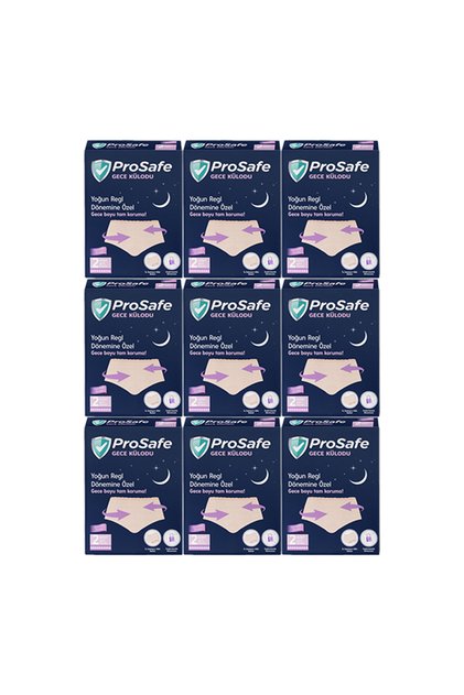 Night Panties Special for Intense Menstrual Period 9 Pack 18 Pieces