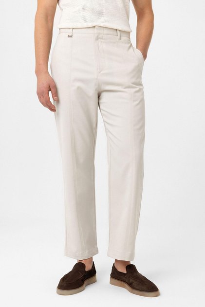 Straight fit men's trousers