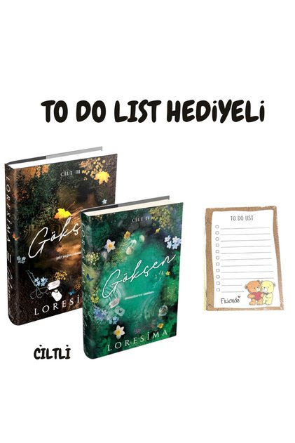 Gökçen 3-4 Hardcover - to Do List Gift