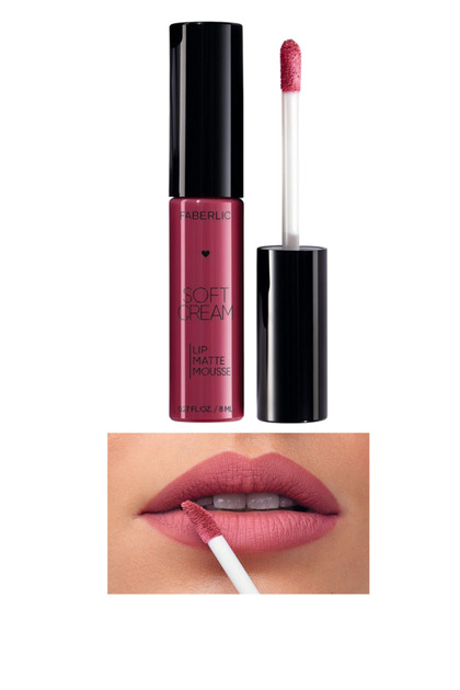 Soft Cream Liquid Matte Lipstick, Tone "Iconic Pink