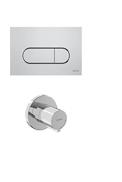 VitrA Round Panel Set (740-2280+A41461GR) 800-2031 Round Panel Set
