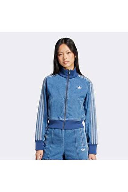 adidas JW3644-K Fluffy Cardıgan Kadın Sweatshirt Lacivert - Fiyatı