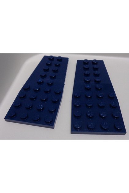 Custom Moc Accessory Plate 4 X 9 Flat Piece Plate Navy Blue 2 Pieces Will Be Sent