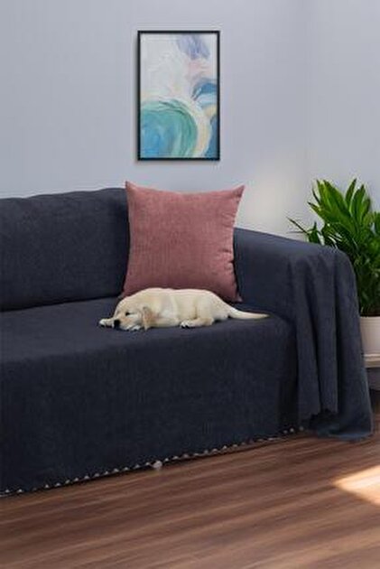 Latuda Home Zenit Koltuk Örtüsü 175x350 Xlarge Dekoratif Jakarlı