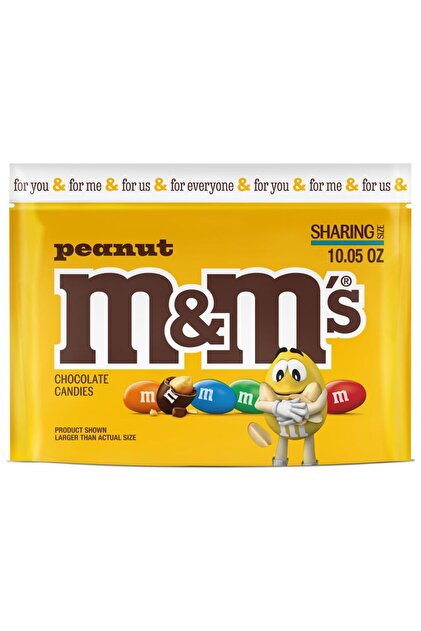 M&M's Peanut Milk Chocolate Candy Sharing Size Fıstık Sütlü