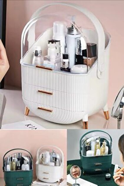 handanca Paris Xl 6 Çekmeceli Makyaj Kozmetik Banyo Yüz Serumu