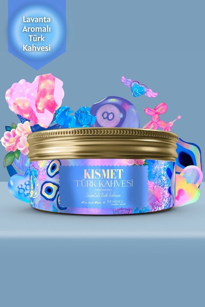 Luminara Studio x Kısmet Turkish Coffee - Lavanta Aromalı Türk Kahvesi, 150 Gr