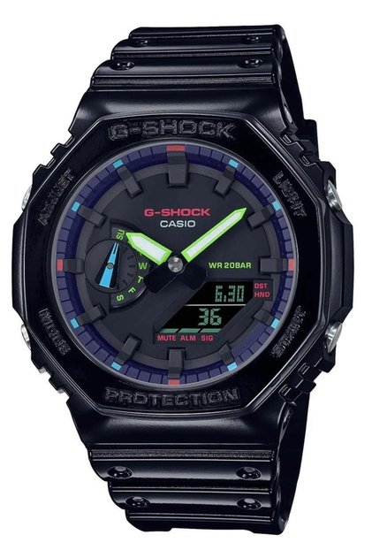 مجموعة G-SHOCK Rainbow GA-2100RGB-1ADR