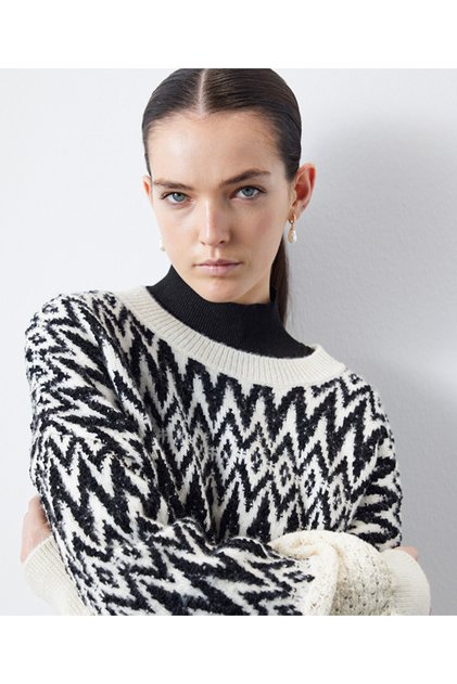Jacquard Sweater