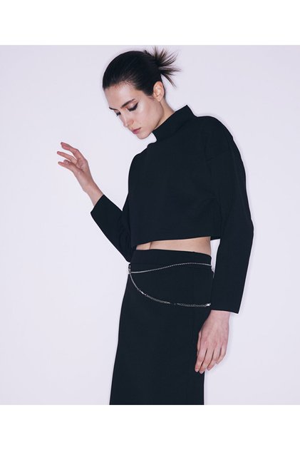 Knitwear Crop Top - Simple Design