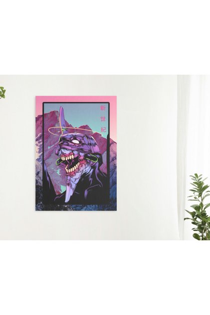 Evangelion Final Mode Robot Patterned Design Wall Tapestry
