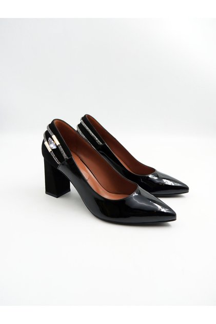 Women's Genuine Leather Heeled Shoes