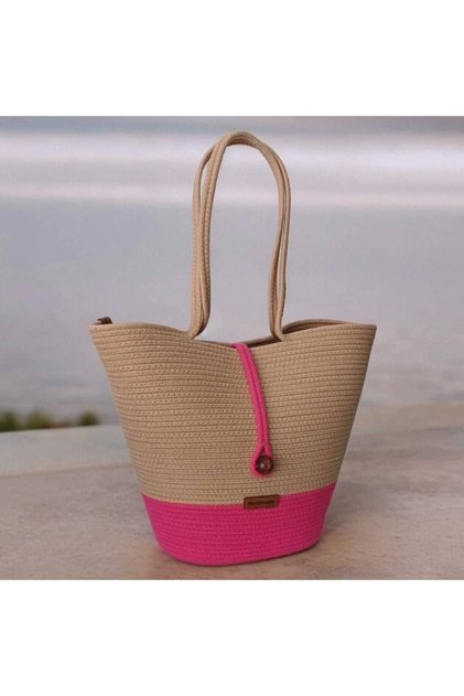 Handmade Bag, Beach Bag. Straw Bag, Large Bag, Daily Handbag Jute Bag with Custom Design