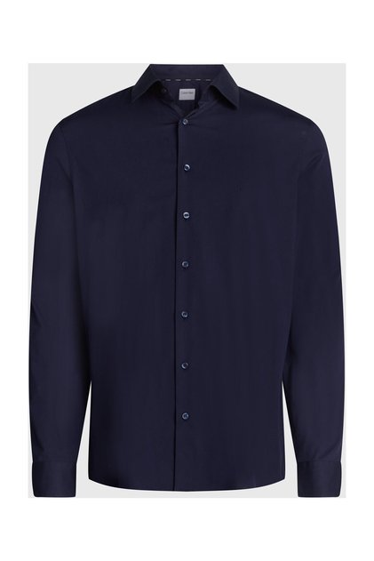 REGULÄRES POPLIN-STRETCH-HEMD