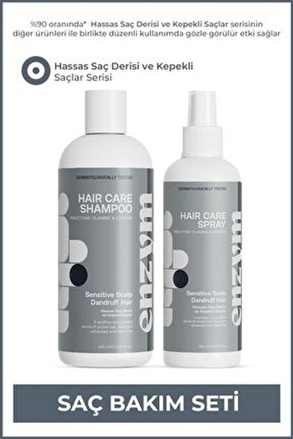 ENZYM COSMETICS Zayıf Ve Dökülen Saçlara Özel Saç Bakım Seti