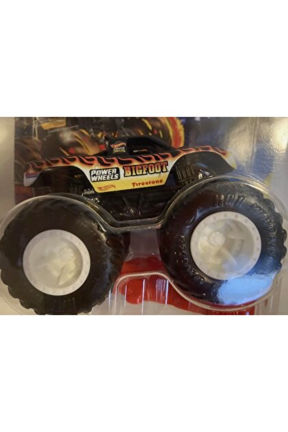 HOT WHEELS New 2025 Hot Wheels Monster Truck Black Flame Bigfoot