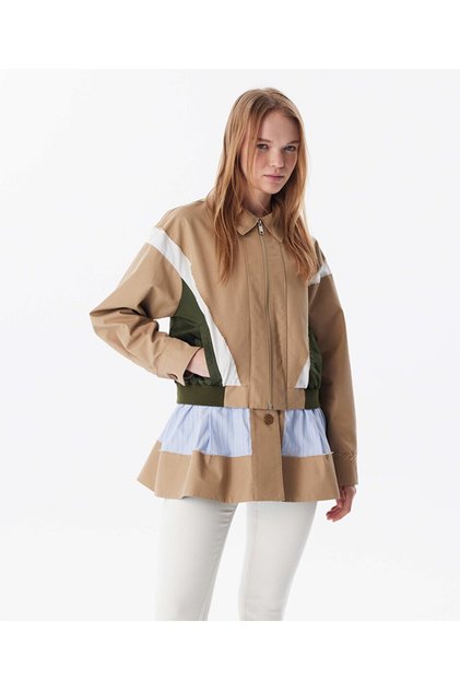 Double-piece trench coat - Look