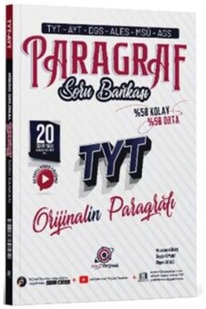 Orijinal YKS DGS ALES MSÜ MEB-AGS Paragraf Mikro Orijinal Soru Bankası Orijinal Yayınları