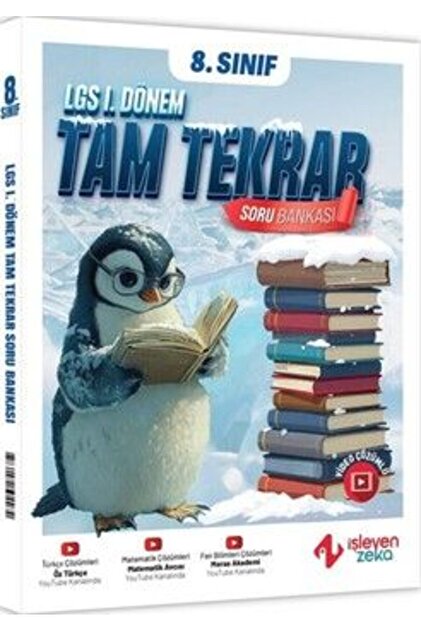 İşleyen Zeka Yayınları İşleyen Zeka 8. Sınıf LGS 1. Dönem Tam