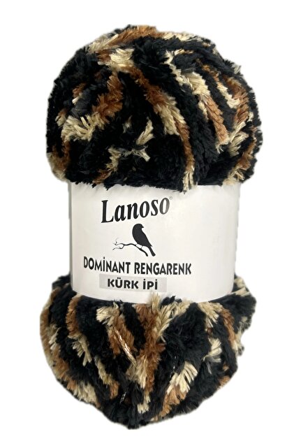 Lanoso dominant renkli kürk ip 1005 - Fiyatı, Yorumları