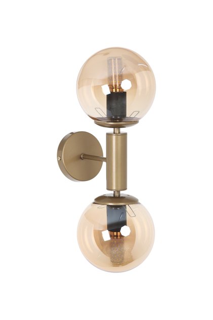 Hector Antique 2 Honey Glass Sconce