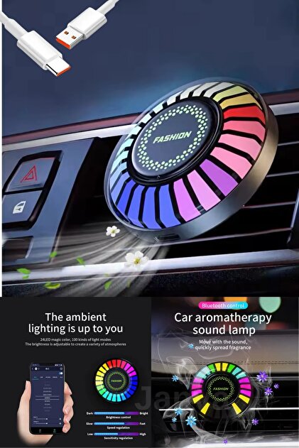 babikamium Rgb Müzik Ekolayzer Led Çubuk Sese Duyarlı Ritim