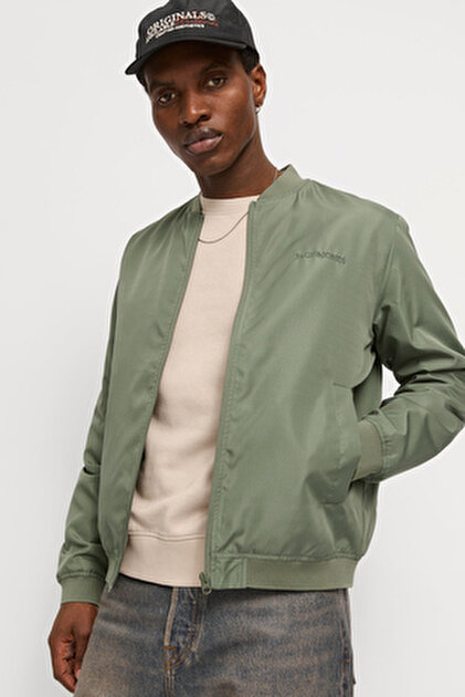 【完売品】Wool gaba square neck jacket Jack & Jones Blurussel Wool Erkek Bej Kaşe Ceket 12259393 - Fiyatı