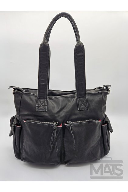 Antique Washed Black Sunideri Shoulder Bag