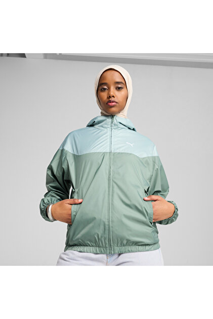Puma Ess Relaxed Windbreaker Kadın Yeşil Yağmurluk - Fiyatı, Yorumları